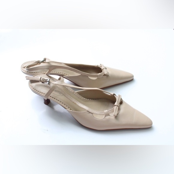 Talbots sling back kitten heels - Picture 5 of 10